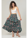 Tiered Maxi Skirt
