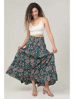Tiered Maxi Skirt
