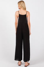 Spaghetti Strap Wide Leg Jumpsuit
