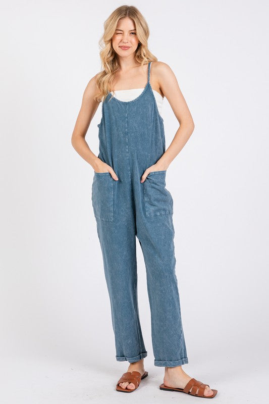 Washed Cami Jumpsuit