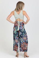 Wide Leg Pants with Tie Waist