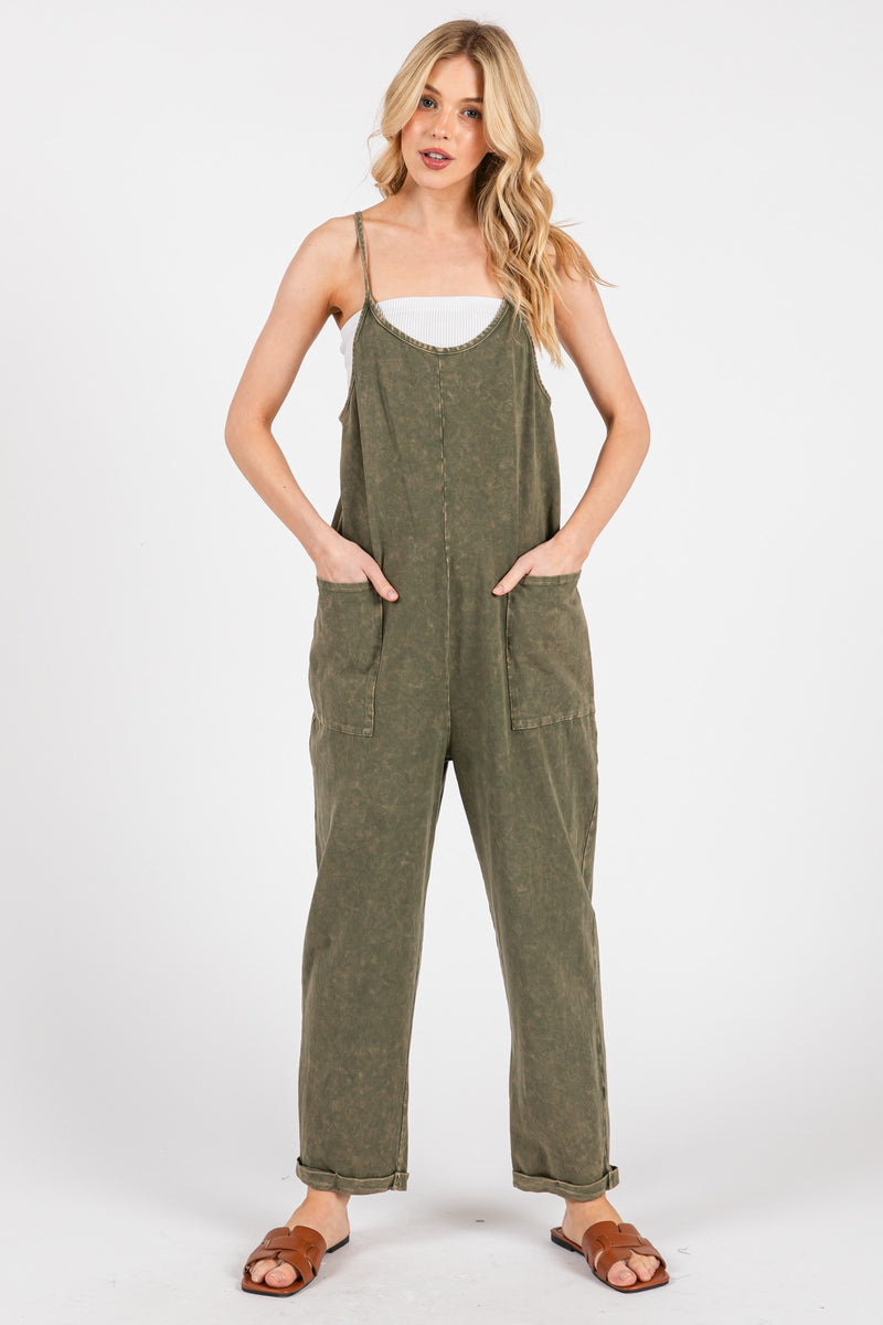 Washed Cami Jumpsuit