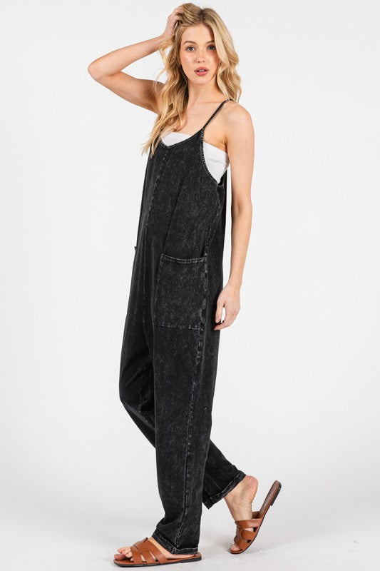 Washed Cami Jumpsuit