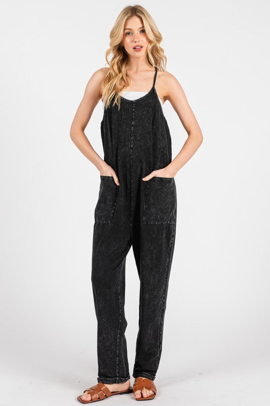 Washed Cami Jumpsuit