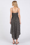 Floral Printed Rayon Satin Slip Dress