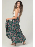Tiered Maxi Skirt
