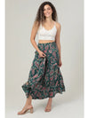Tiered Maxi Skirt