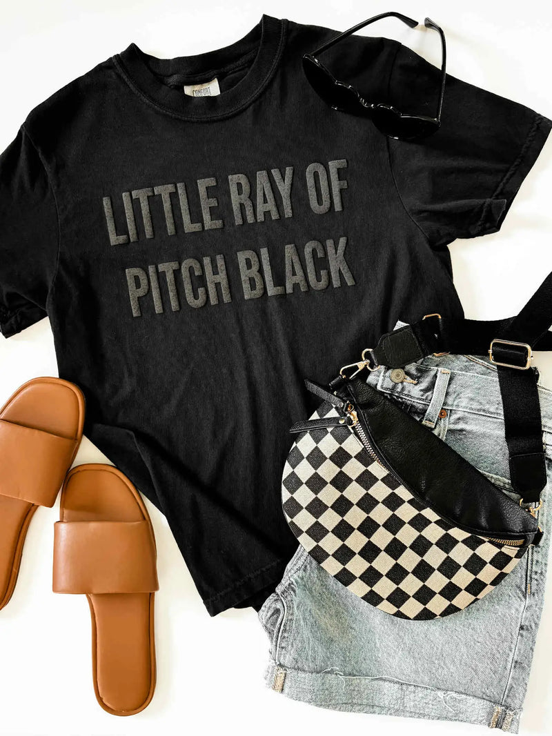 Little Ray of Pitch Black Graphic Tee