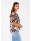 V-Neck Smocked Top