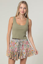 mix media skort Angi