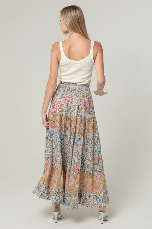 online boutique bohemian skirt