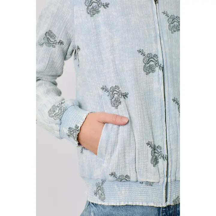 mystree 60959 embroidery jacket