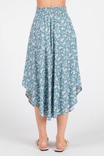 online boutique floral skirt