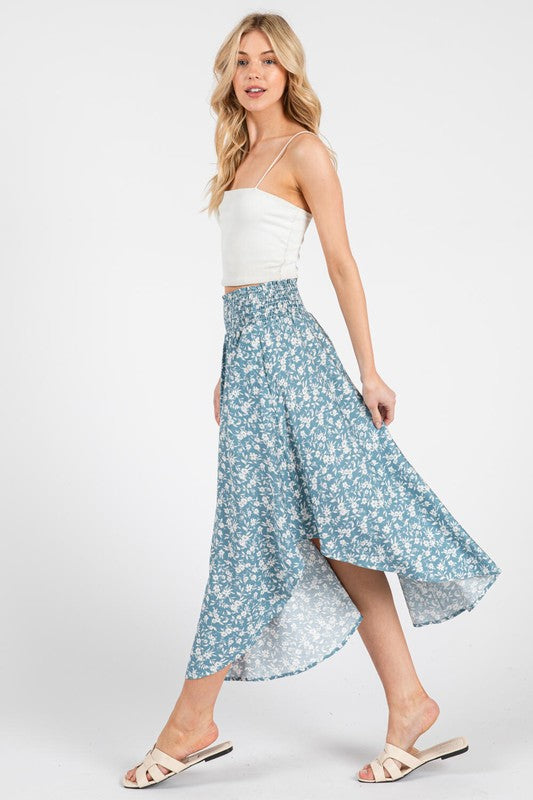 spring midi skirt 