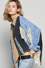 oversized plaid shirt