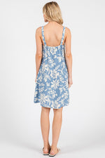 online boutique floral mini dress
