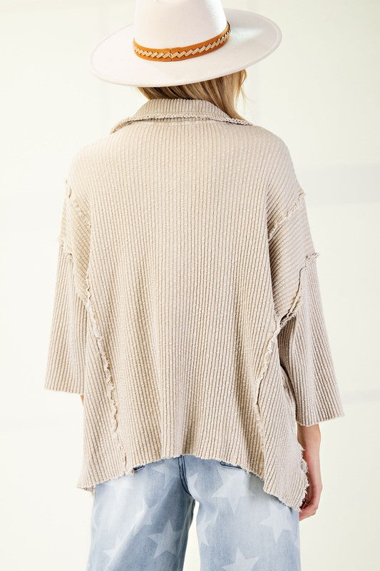 online boutique thermal short sleeve