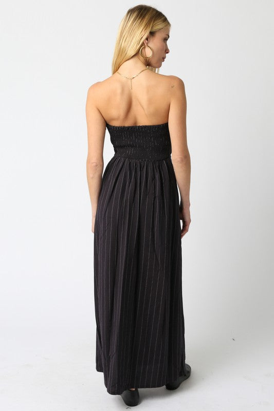 online boutique pinstripe maxi